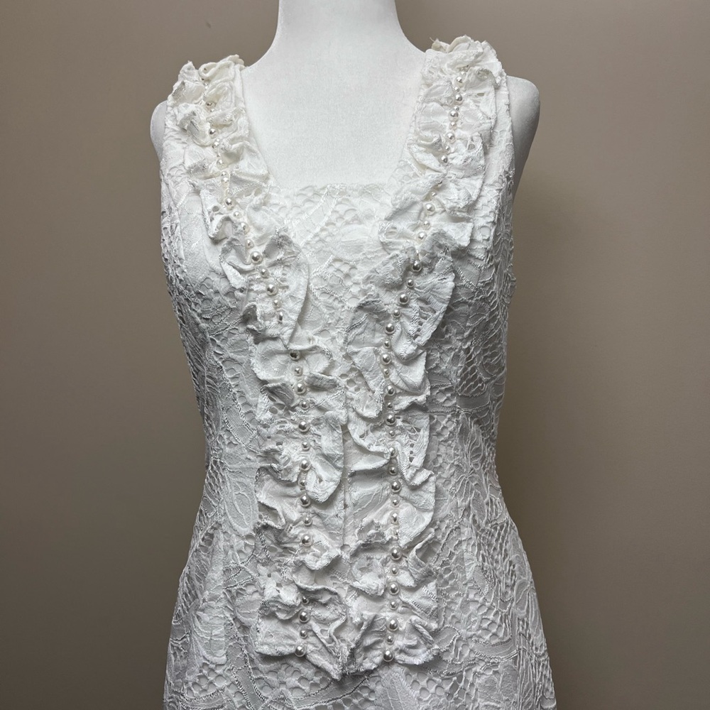 Lilly Pulitzer White Lace Dress
